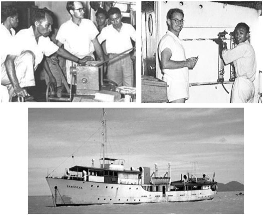 Angkatan pertama oseanografi Indonesia | Dok. LIPI