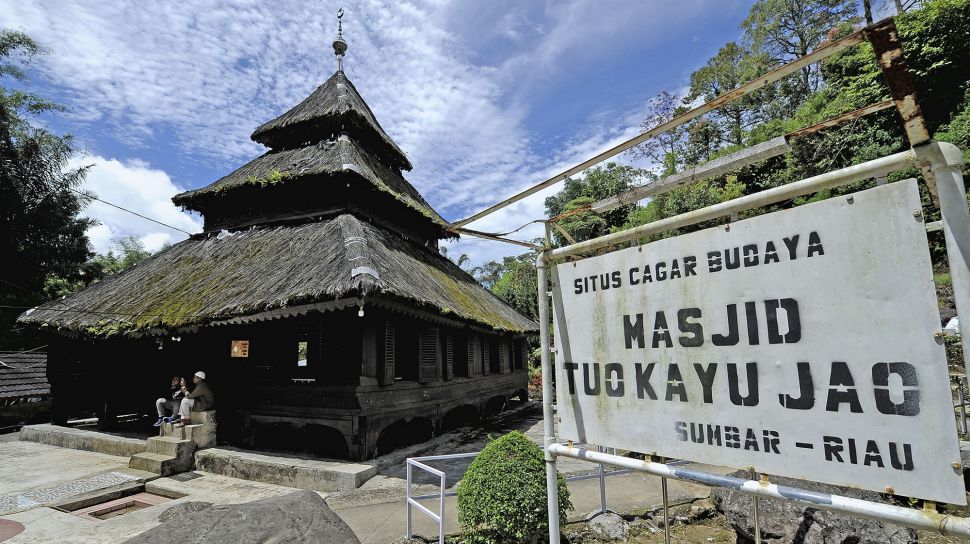 Masjid Tuo Kayu Jao menjadi situs cagar budaya di Sumatra Barat