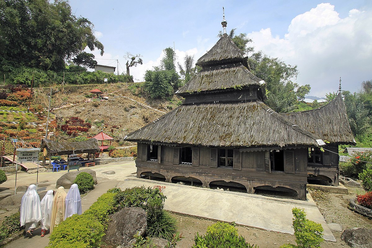 Keunikan dan gaya arsitektur Masjid Tuo Kayu Jao