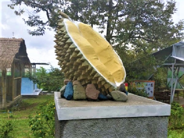 kampung durian wisata gunung kelud