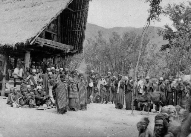 Ilustrasi masyarakat Batak di zaman dulu | Tropenmuseum NL