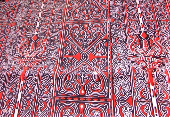 batik motif singa gorga