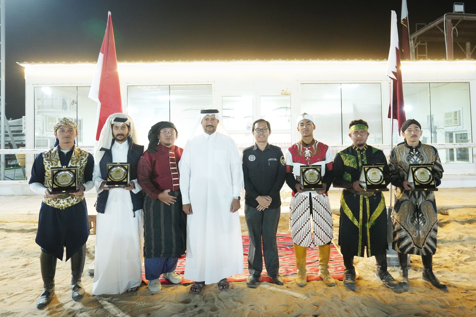 Tim panahan berkuda Indonesia di Qatar | KBRI Doha via Kemlu.go.id