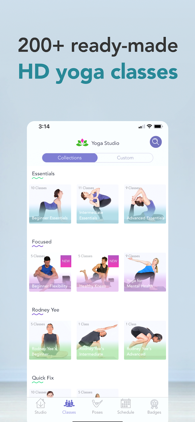 Aplikasi Yoga Studio