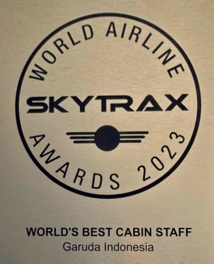 penghargaan The World’s Best Airline Cabin Crew 2023 dari Skytrax | Garuda Indonesia