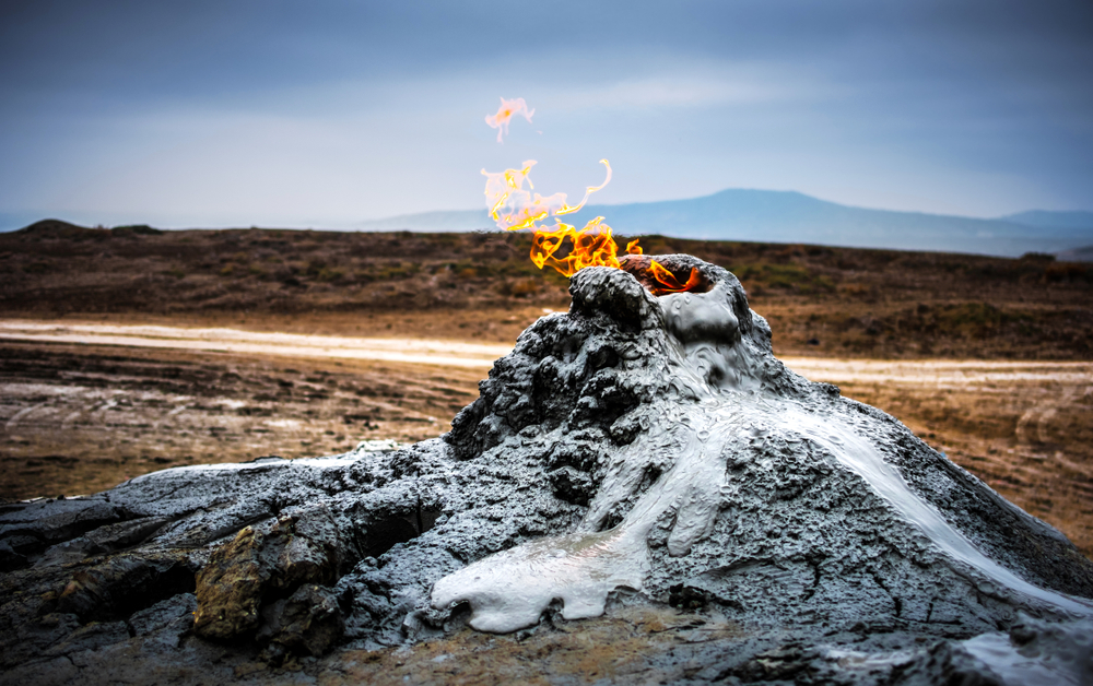Ilustrasi Mud Volcano/Shutterstock
