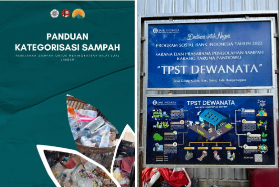 Booklet SOP Pemilahan Sampah di TPST Dewanata | Sumber: dokumentasi pribadi