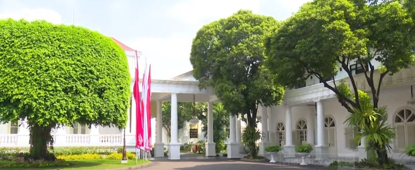Tampak Depan Istana Negara / youtube/cnnindonesia