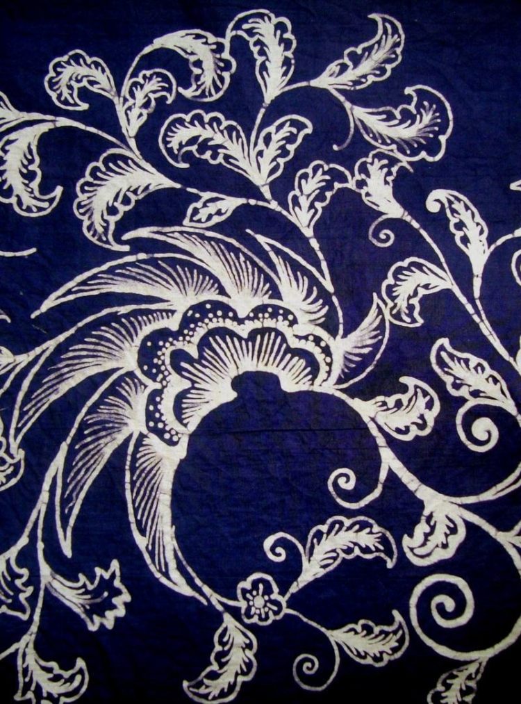 motif batik flora