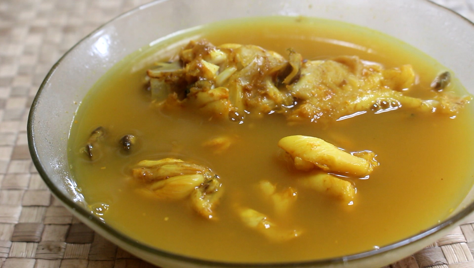 Gangan Buntal Darat, salah satu varian masakan gangan di Pulau Belitung