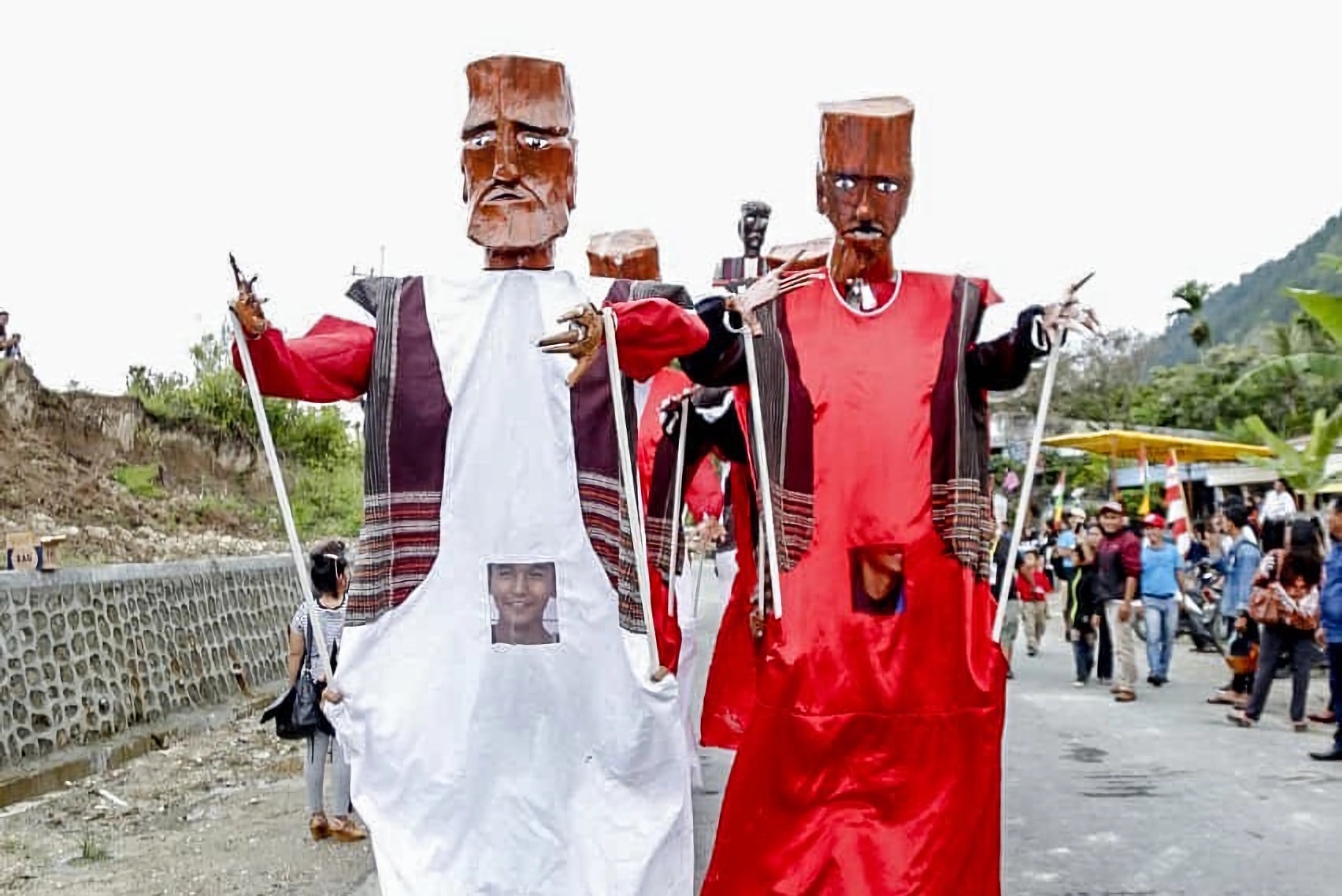 Perayaan Sigale-Gale Carnival di Kabupaten Samosir | Foto: Biro Komunikasi Publik Kementerian Pariwisata/kemenparekraf.go.id