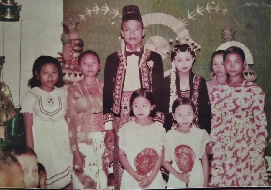 Potret pengantin Jawa masa lalu dengan riasan paes/ Dokumentasi Pribadi