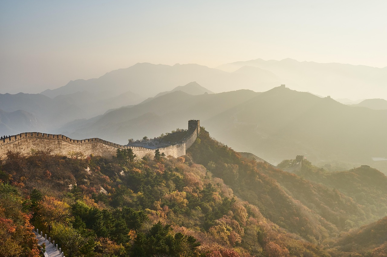  Tembok Besar China Tampak dari Kejauhan | Foto: JLB1988/pixabay.com 