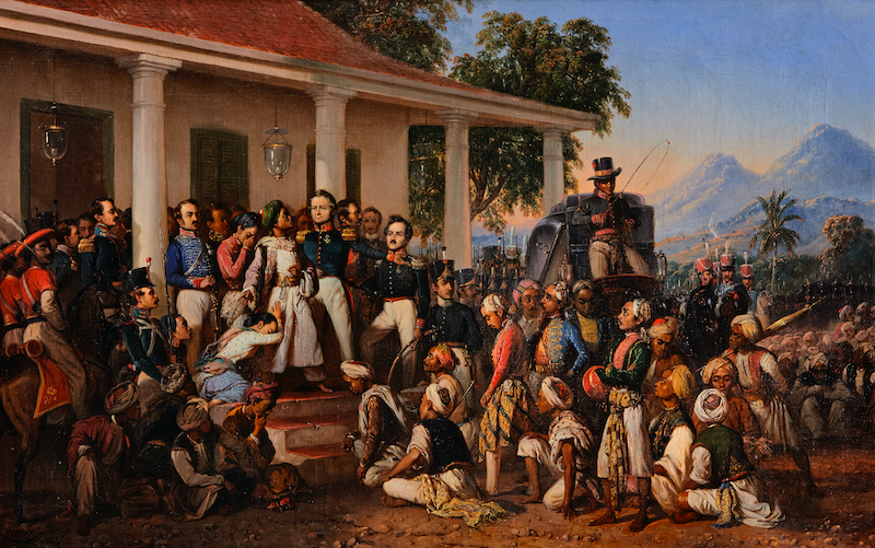 Lukisan Penyerahan Pangeran Diponegoro (1830): Akhir Perang Diponegoro