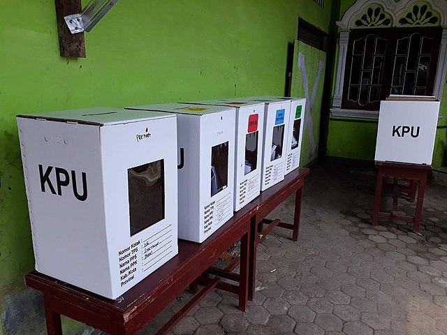 Kotak KPU Pemilu 2019. Sumber: Davidelit