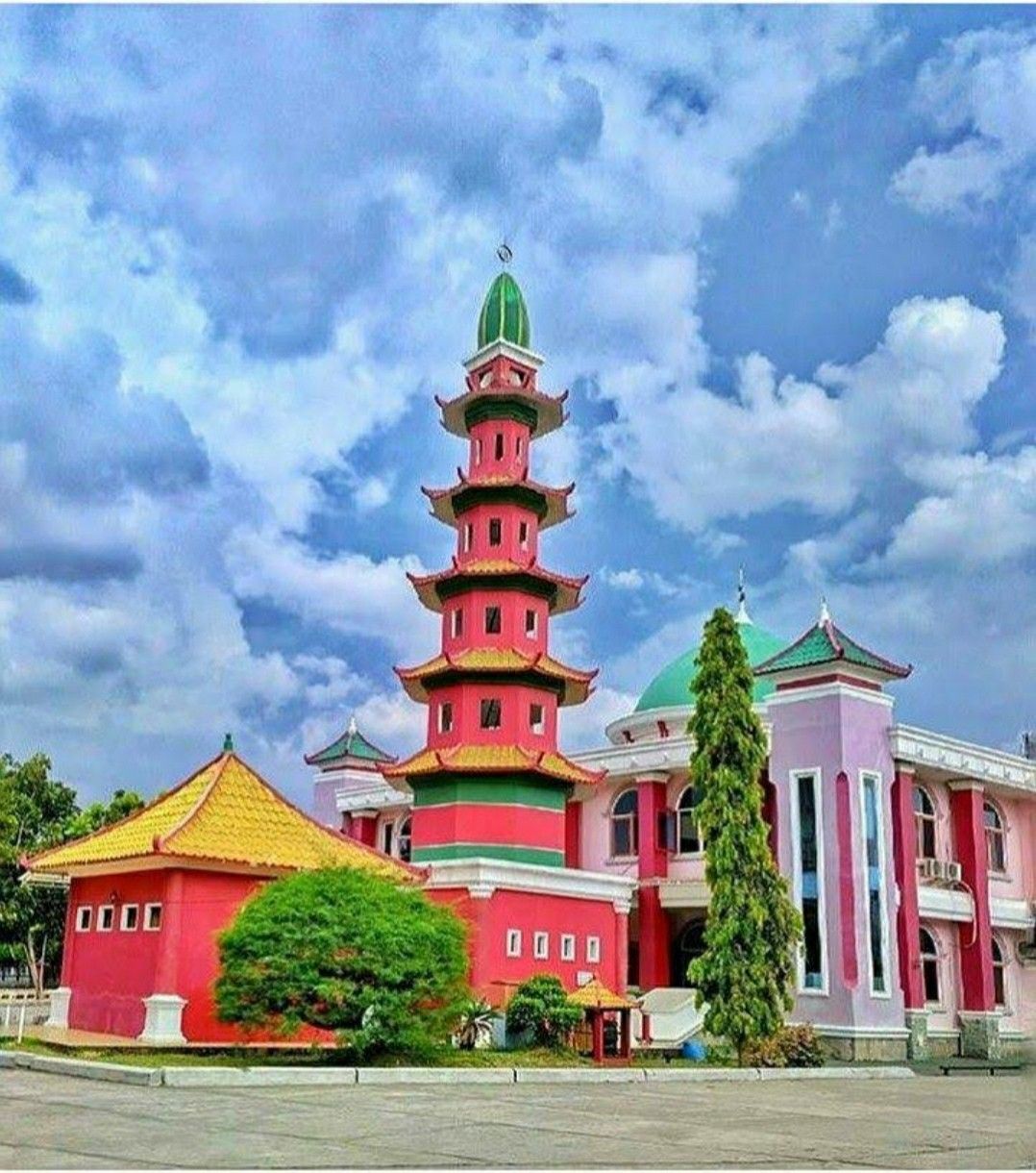 Masjid Cheng Ho, Palembang | pinterest