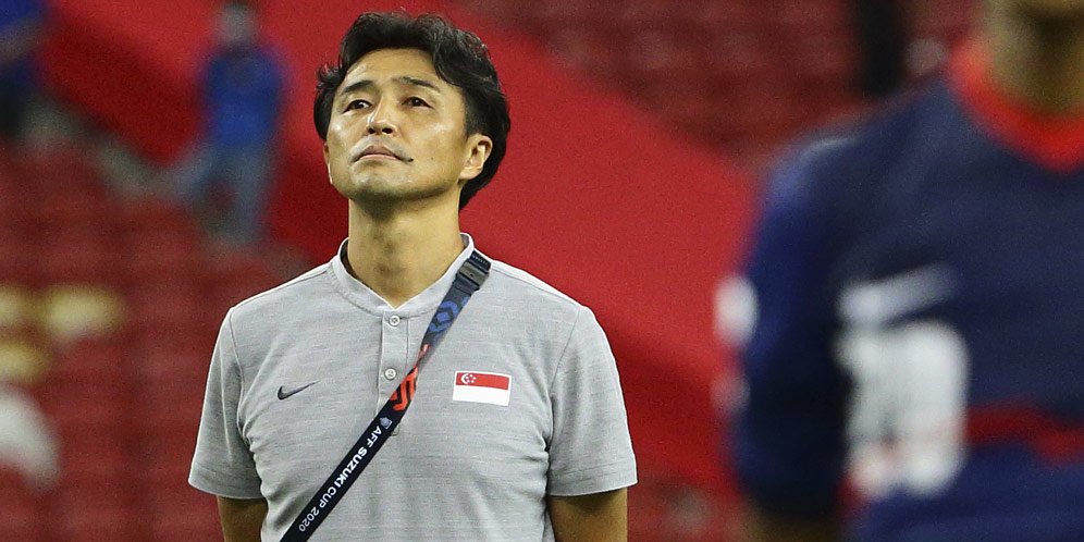 Pelatih Timnas Singapura (2019-2021),Tatsuma Yoshida. Credit: AP Photo