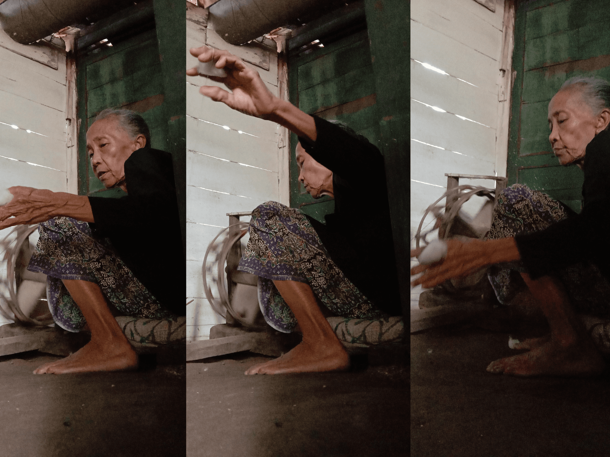 Rata-rata pengrajin kain Batik Gedog Tuban berusia lanjut