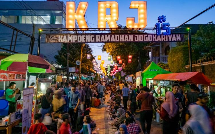 Kampung Ramadhan di Jogokariyan Yogyakarta © Disway Jogja