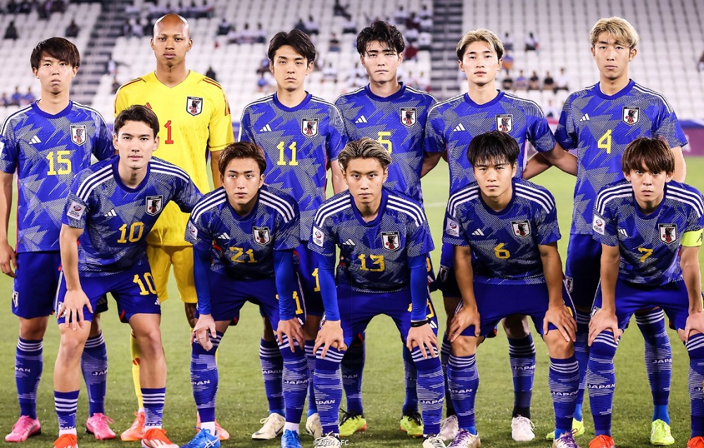 Jepang U-23 © Instagram @japanfootballassociation