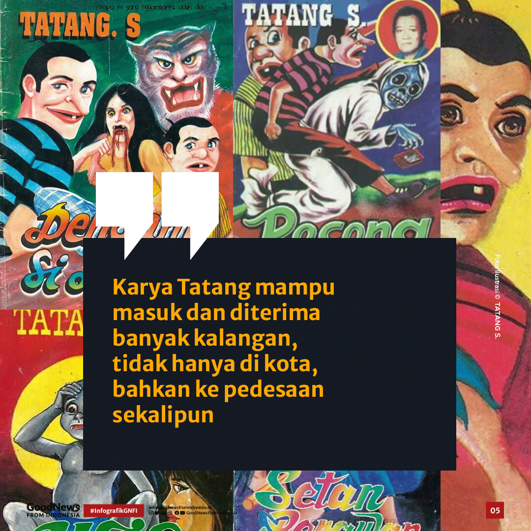 Mengenal Tatang S, Komikus Favorit Era 90-an