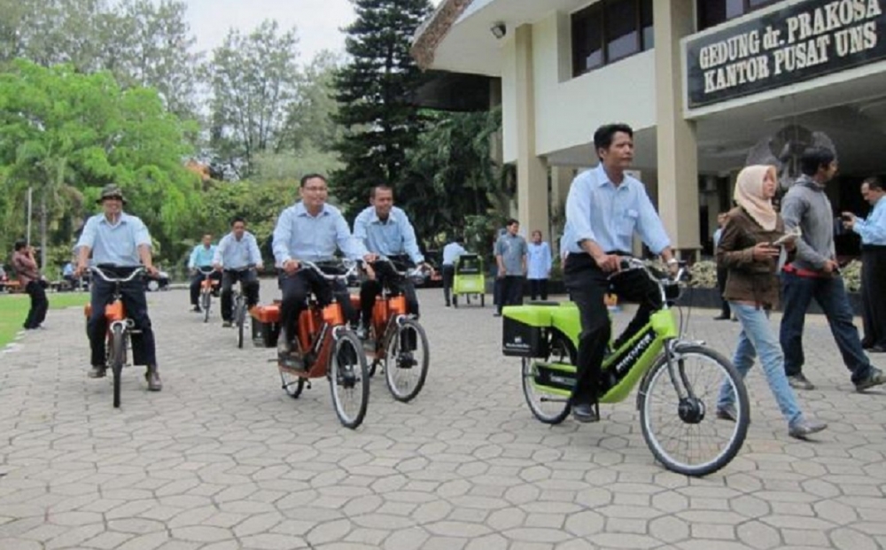 Sepeda Listrik Asli Indonesia Karya UNS