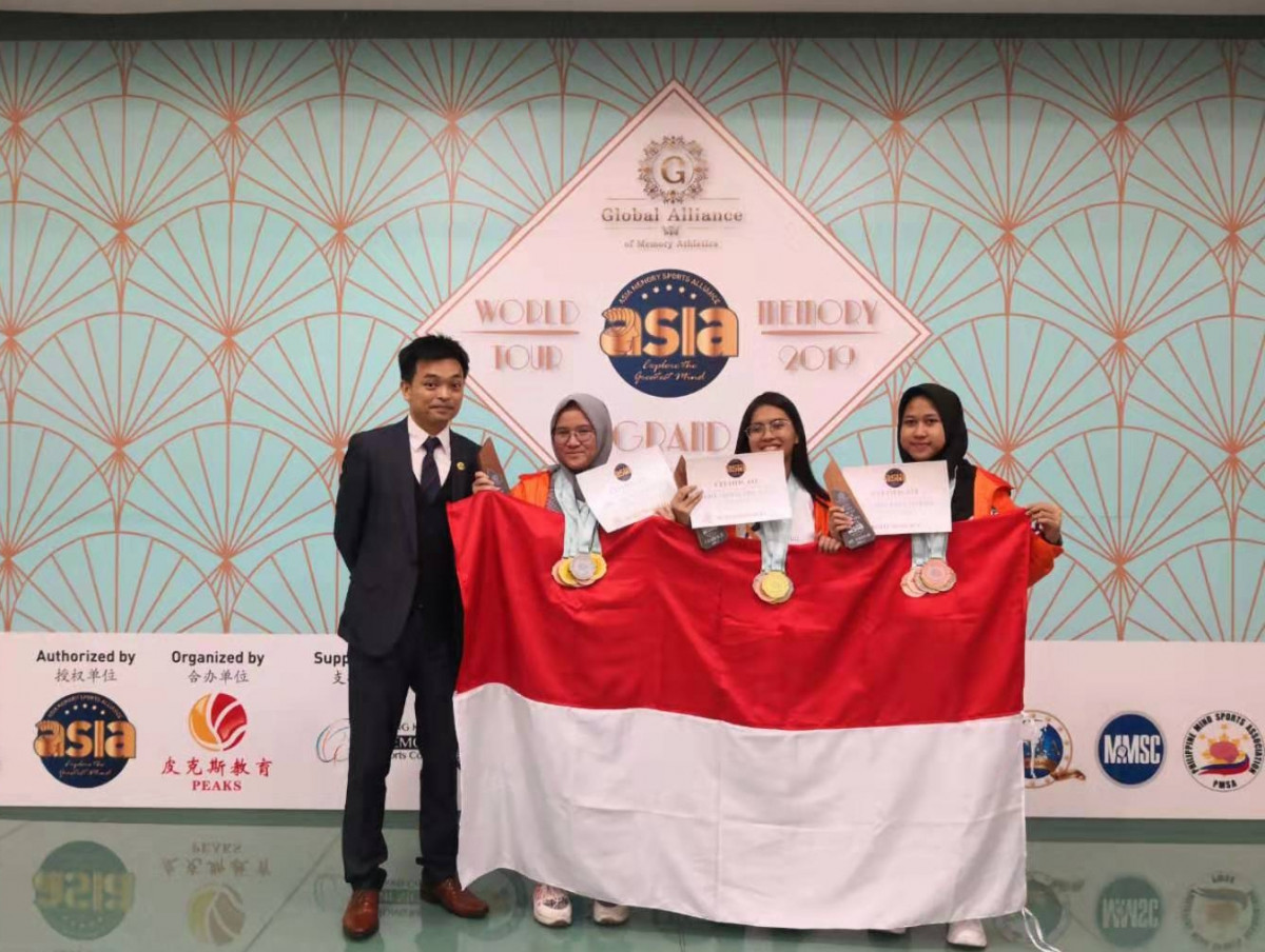 6 Emas Diraih Indonesia di World Championship Memory