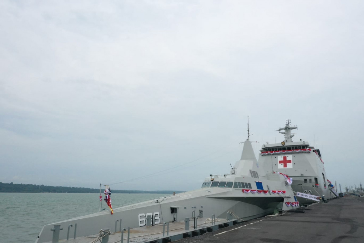 Dua Kapal Perang Baru Perkuat Armada TNI-AL