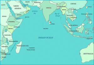 Peta Samudera Hindia