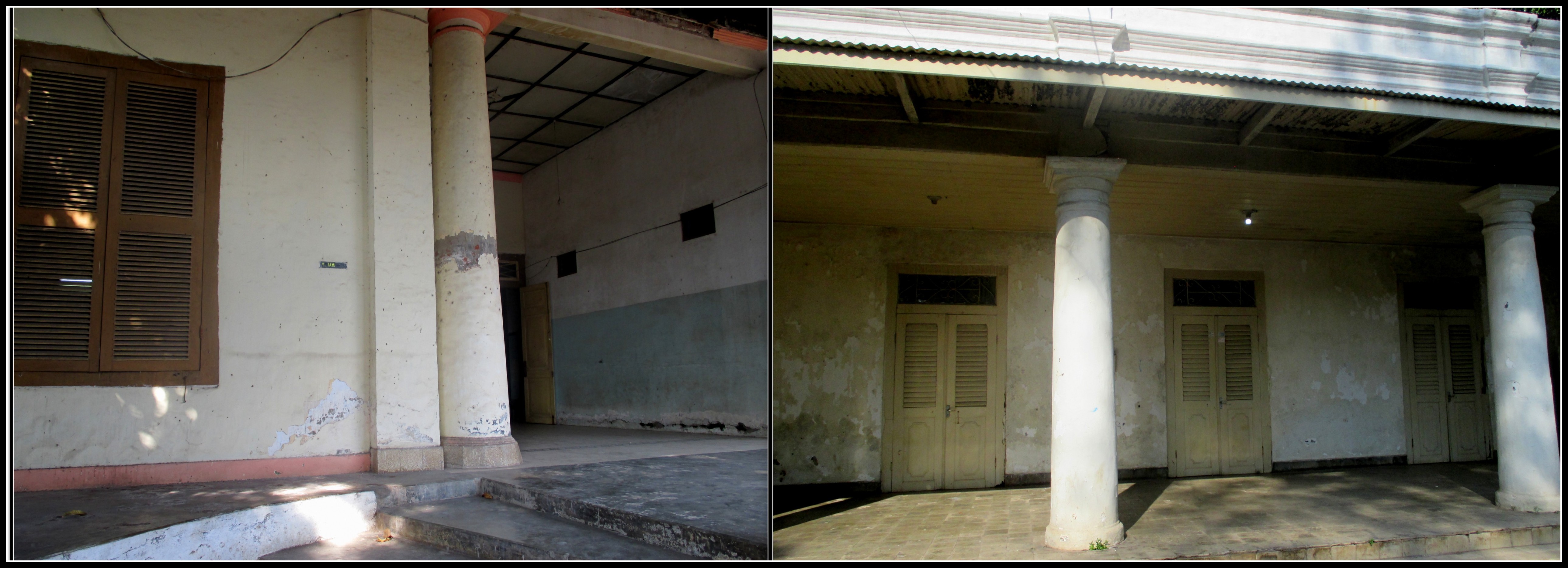 Gedung-gedung tua yang ada di Jalan Suroyo