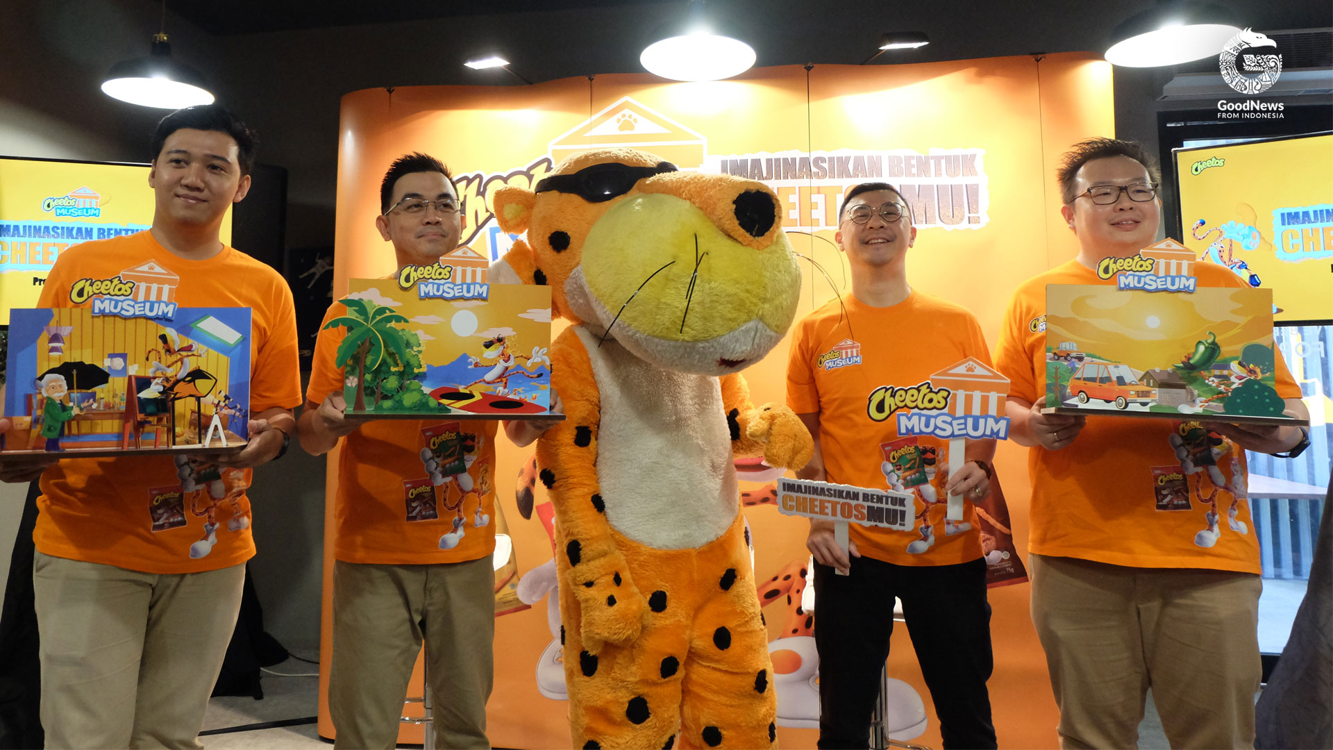 Konferensi pers peluncuran kompetisi Cheetos Museum | Foto: Novita Caesaria/GNFI