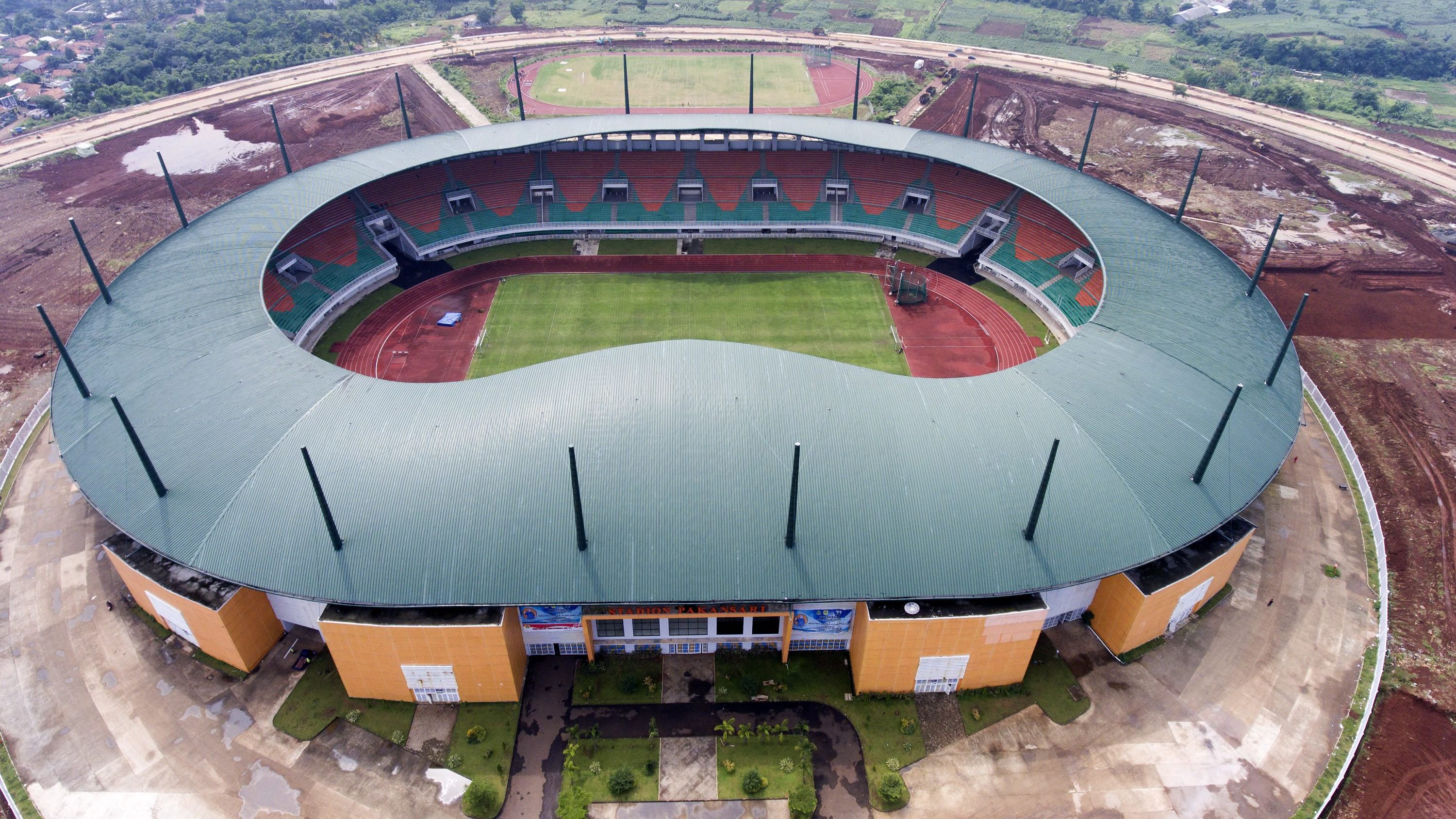 Stadion Pakansari di Bogor | Foto: Andika Wahyu/ANTARA Foto