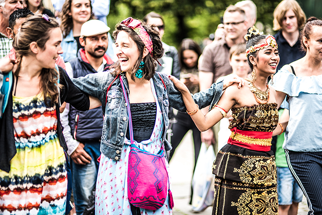 Beragam kebudayaan dan kesenian Indonesia ditampilkan di festival ini | Foto: KBRI Oslo