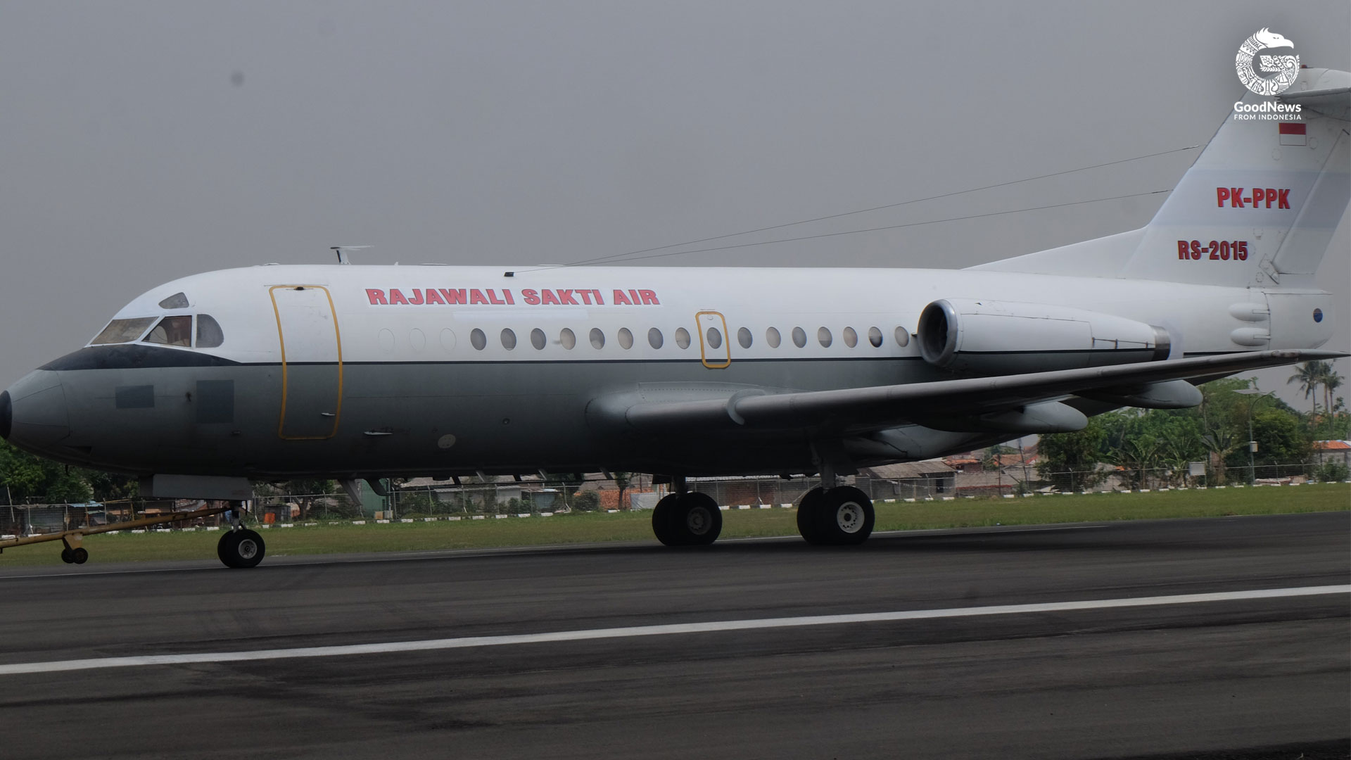 Pesawat Rajawali Sakti Air yang dipakai untuk latihan PKD | Foto: Aditya Jaya/GNFI