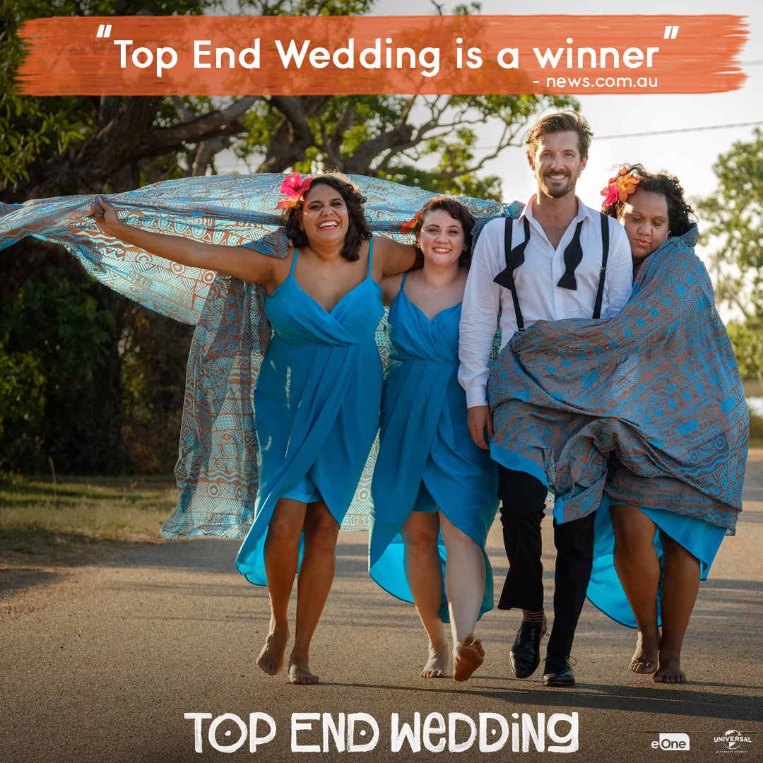 Salah satu adegan di film Top End Wedding | Foto: twitter Universal Pictures
