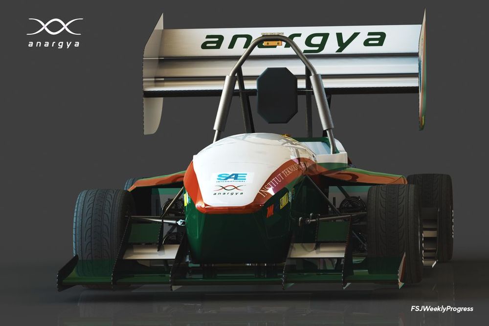 Desain mobil balap listrik Anargya | Foto: its.ac.id