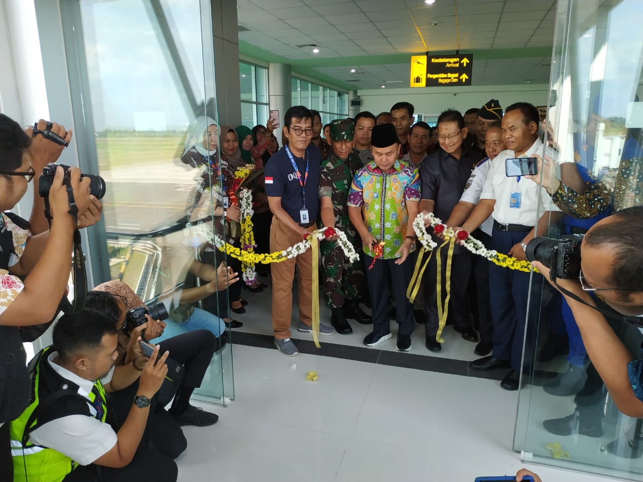 Peresmian terminal baru di bandara Tjilik Riwut | Foto: PT. Angkasa Pura II