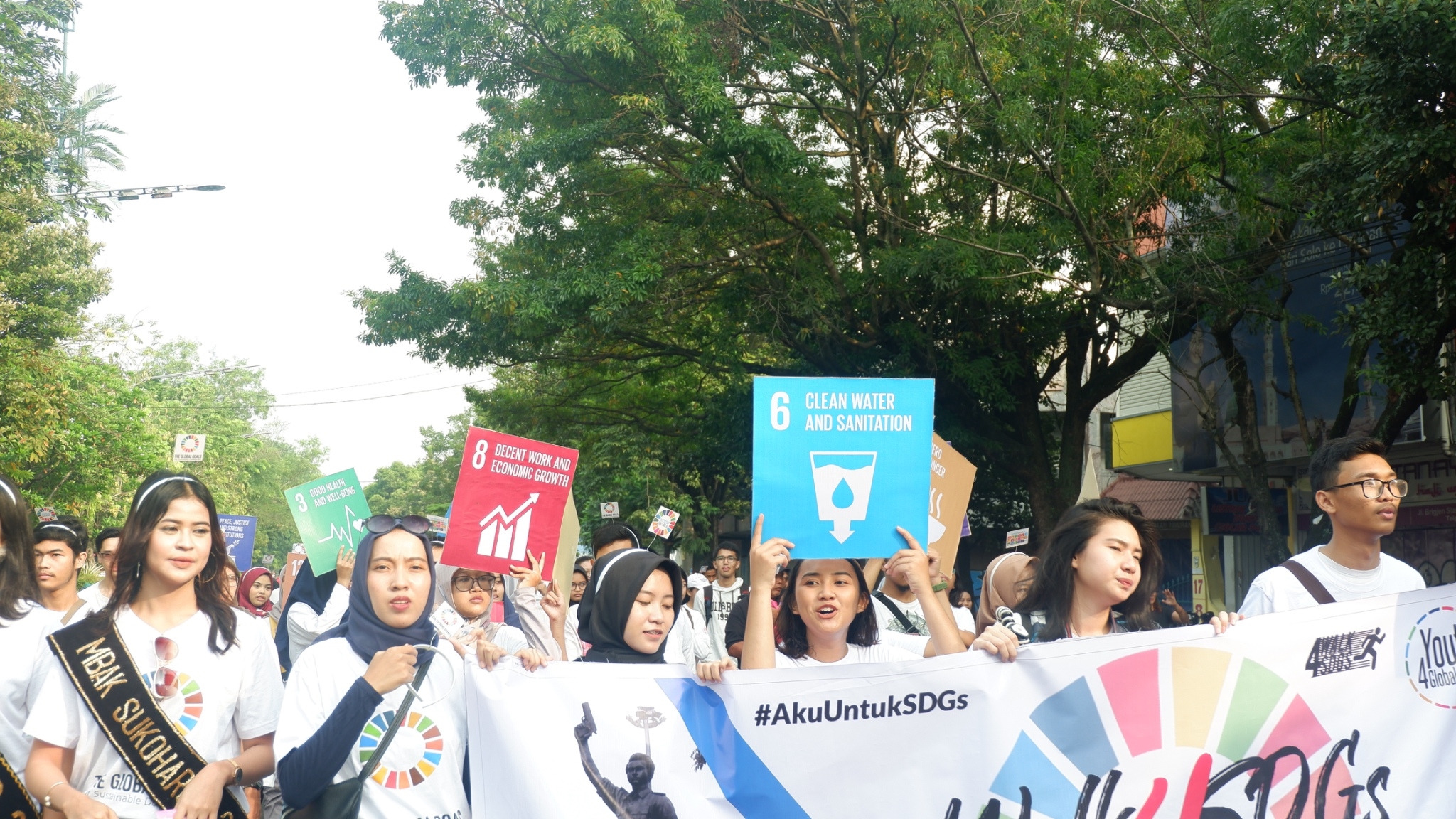 Long march Walk for SDGs di Solo | Foto: AIESEC Indonesia