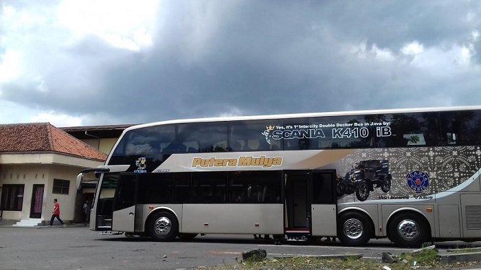 Bus Putera Mulya double decker | Foto: Imam Saputro/TribunSolo