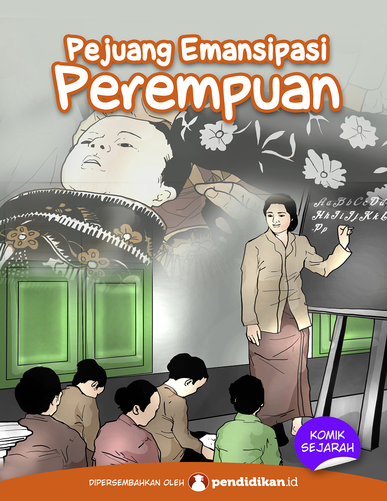 Kaver komik RA Kartini | Foto: Komik Sejarah Kartini