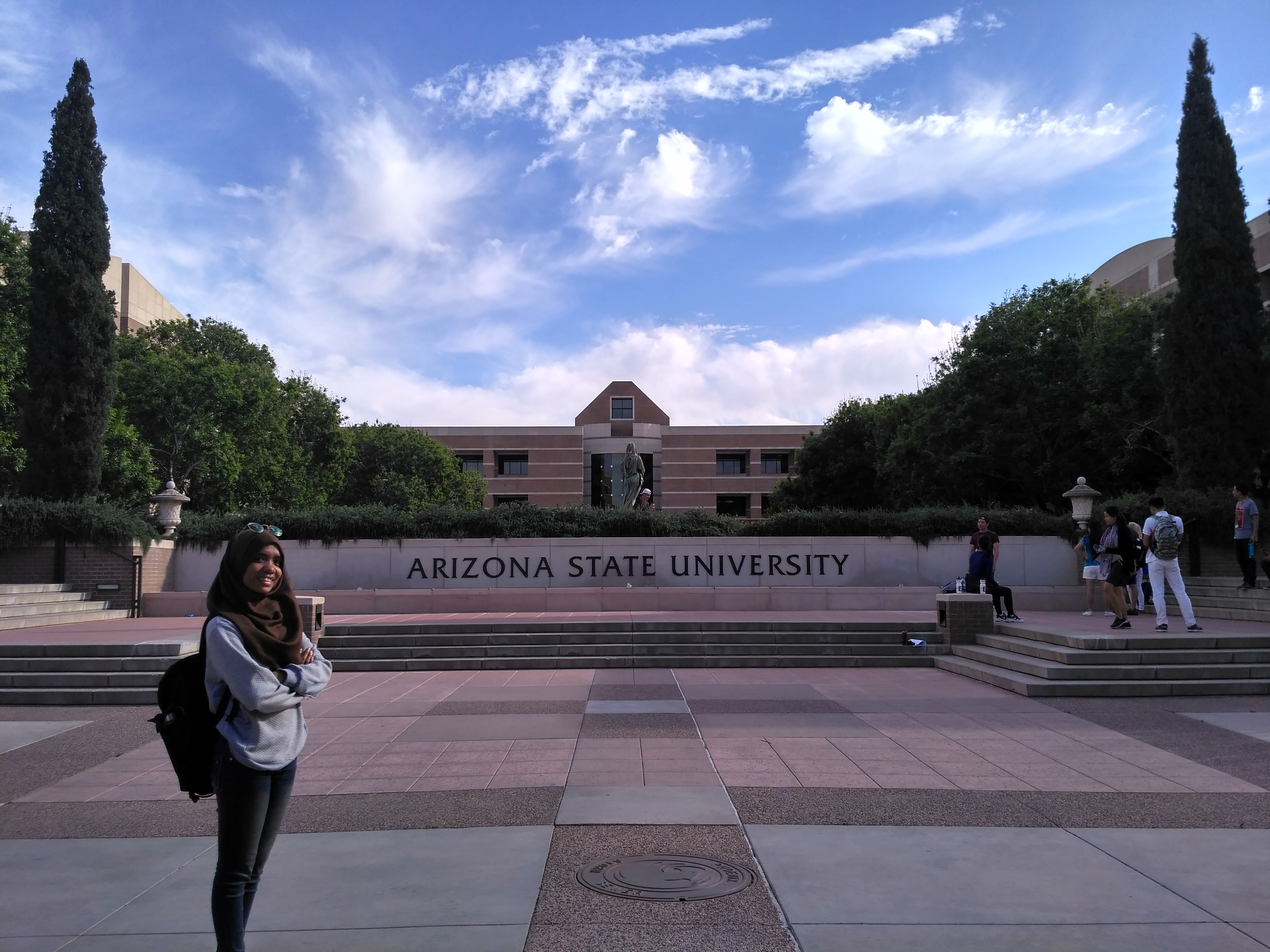 Andini Claudia di Arizona State University (sumber : Andini)