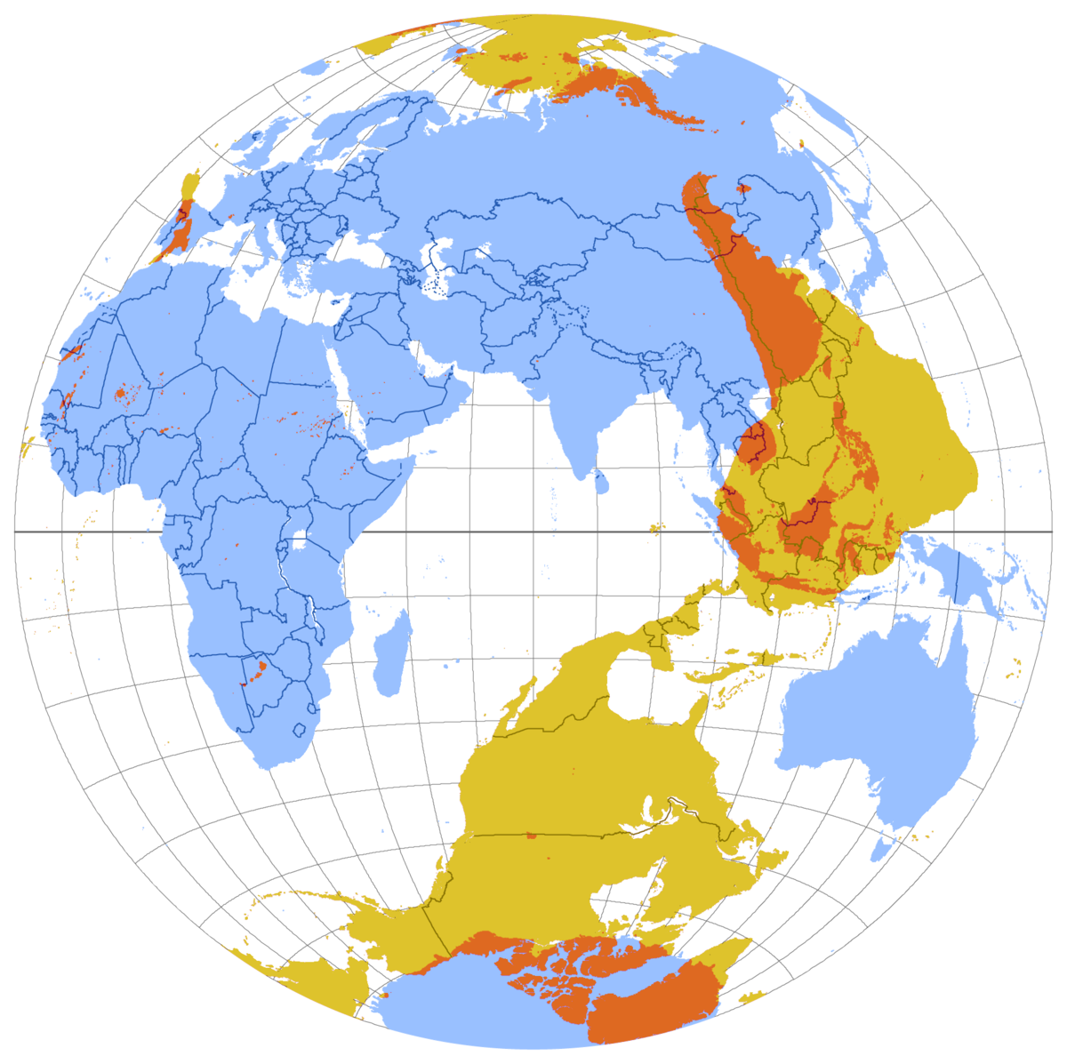 Belahan bumi yg lain, di satukan dalam peta | CC BY-SA 2.5
