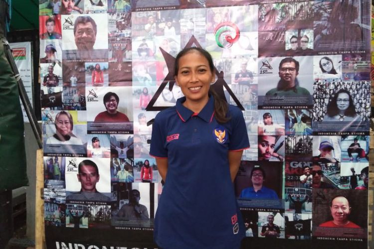 Eva Dewi, Atlet Indonesia di Homeless World Cup | Sumber dok: Kompas