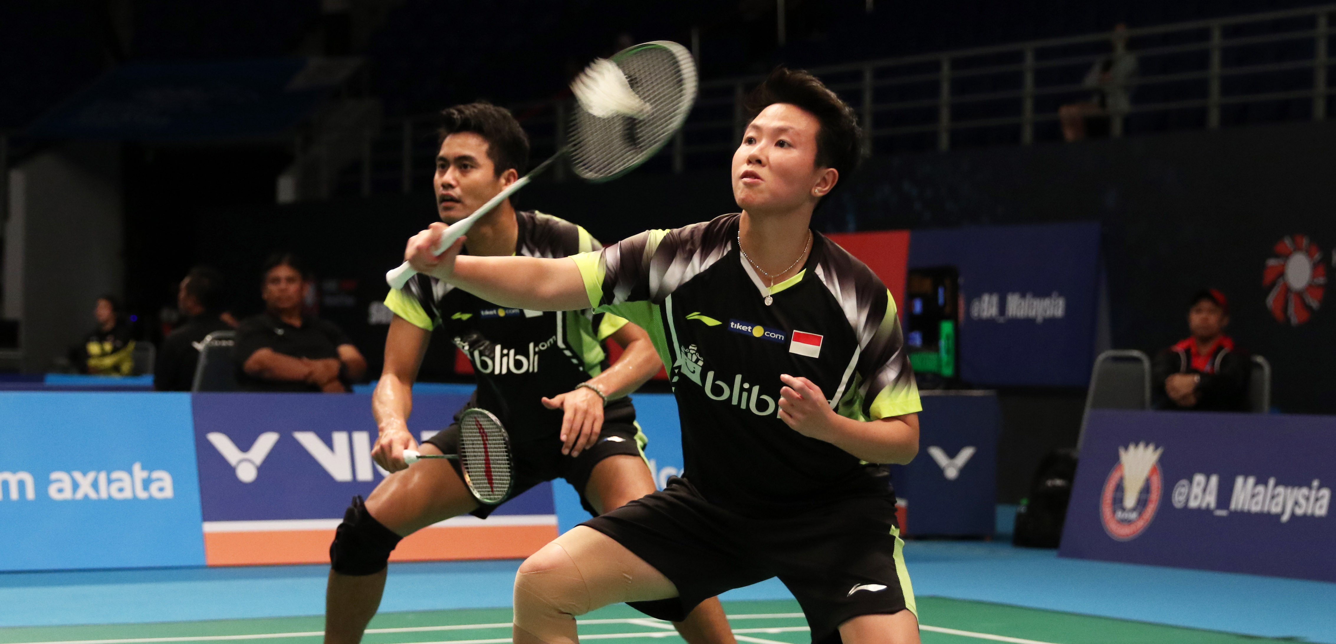 Tontowi dan Liliyana Saat Berlaga di Indonesia Open 2018