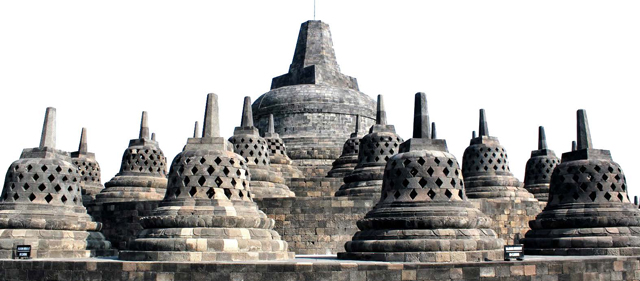 Stupa Candi Borobudur | foto : Phinemo 
