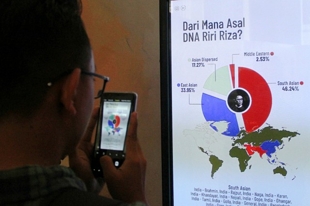 Salah satu hasil Proyek DNA yang dipamerkan di pameran ASOI | foto: Kumparan