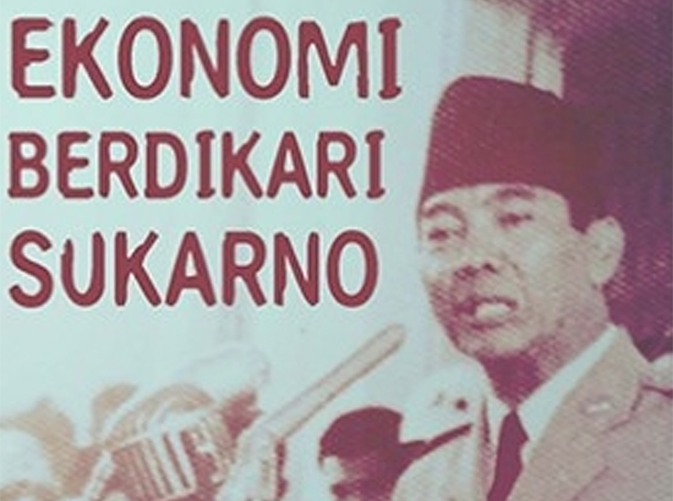 sampul buku Ekonomi Berdikari Soekarno karya Amiruddin Al-Rahab | Foto: gesuri.id