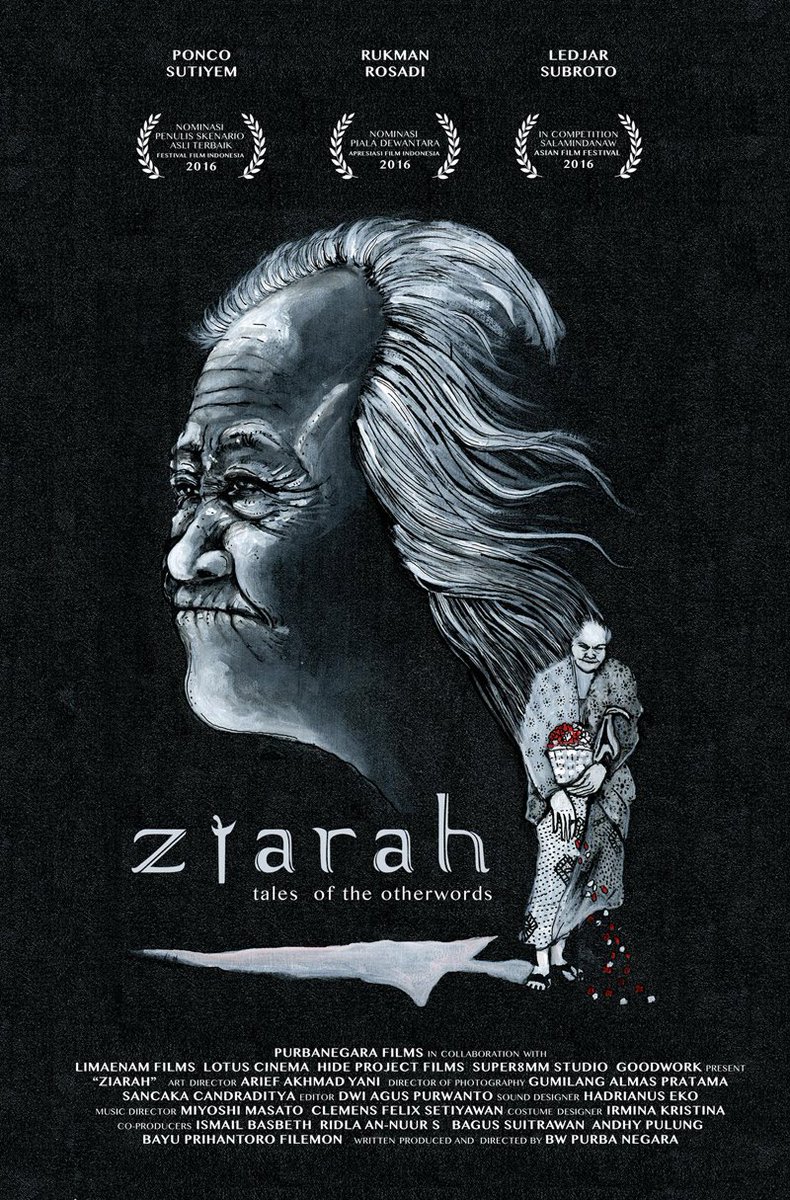 Film 'Ziarah' digarap pada tahun 2015 dan berhasil menyabet dua penghargaan di ajang AIFFA 2017