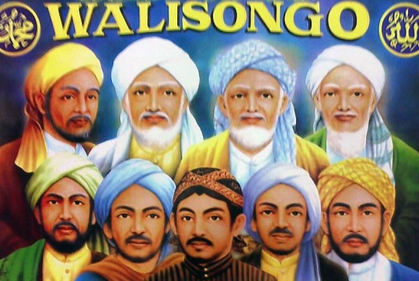 Ilustrasi anggota Wali Sanga |Google Image/Republikaco.id