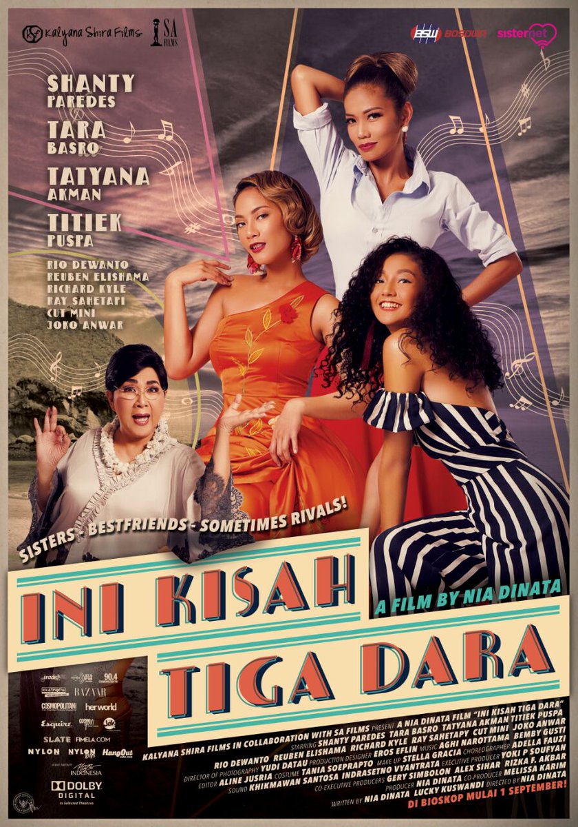 poster film Inilah Kisah Tiga Dara